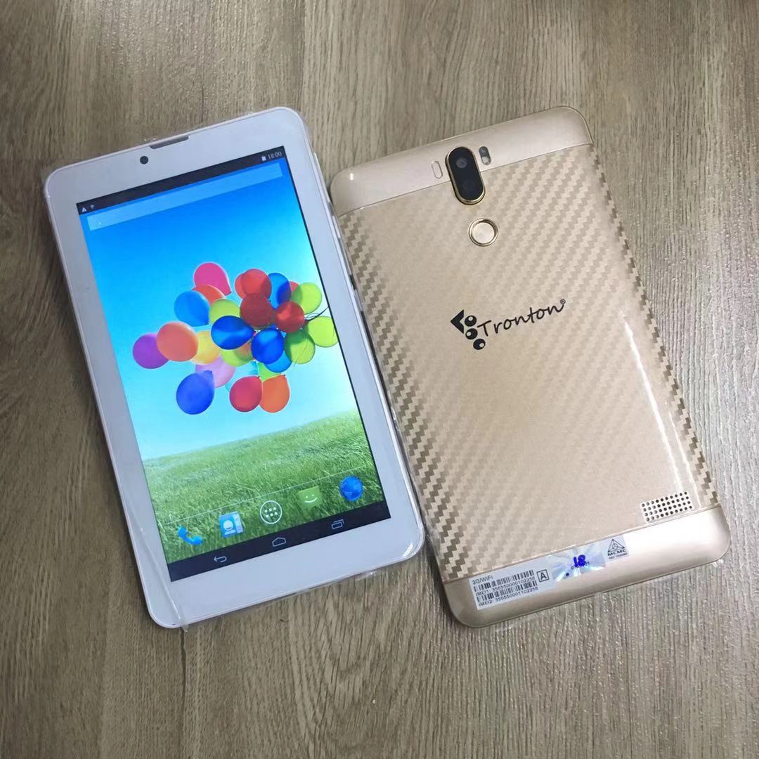 (GOLD)TRONTON P1a 7''inch DUAL-SIM 3G CALL TAB TABLET 95% NEW